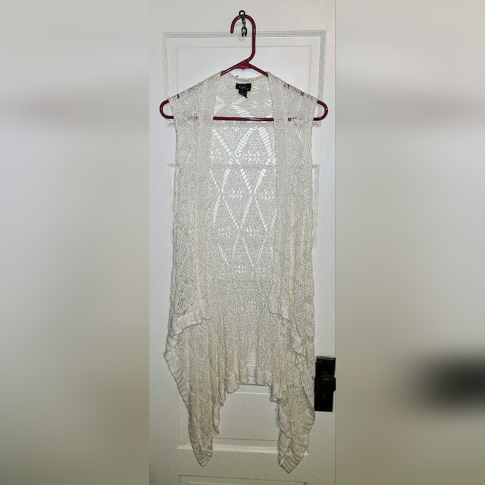 Rue21 Crochet Vest Size S